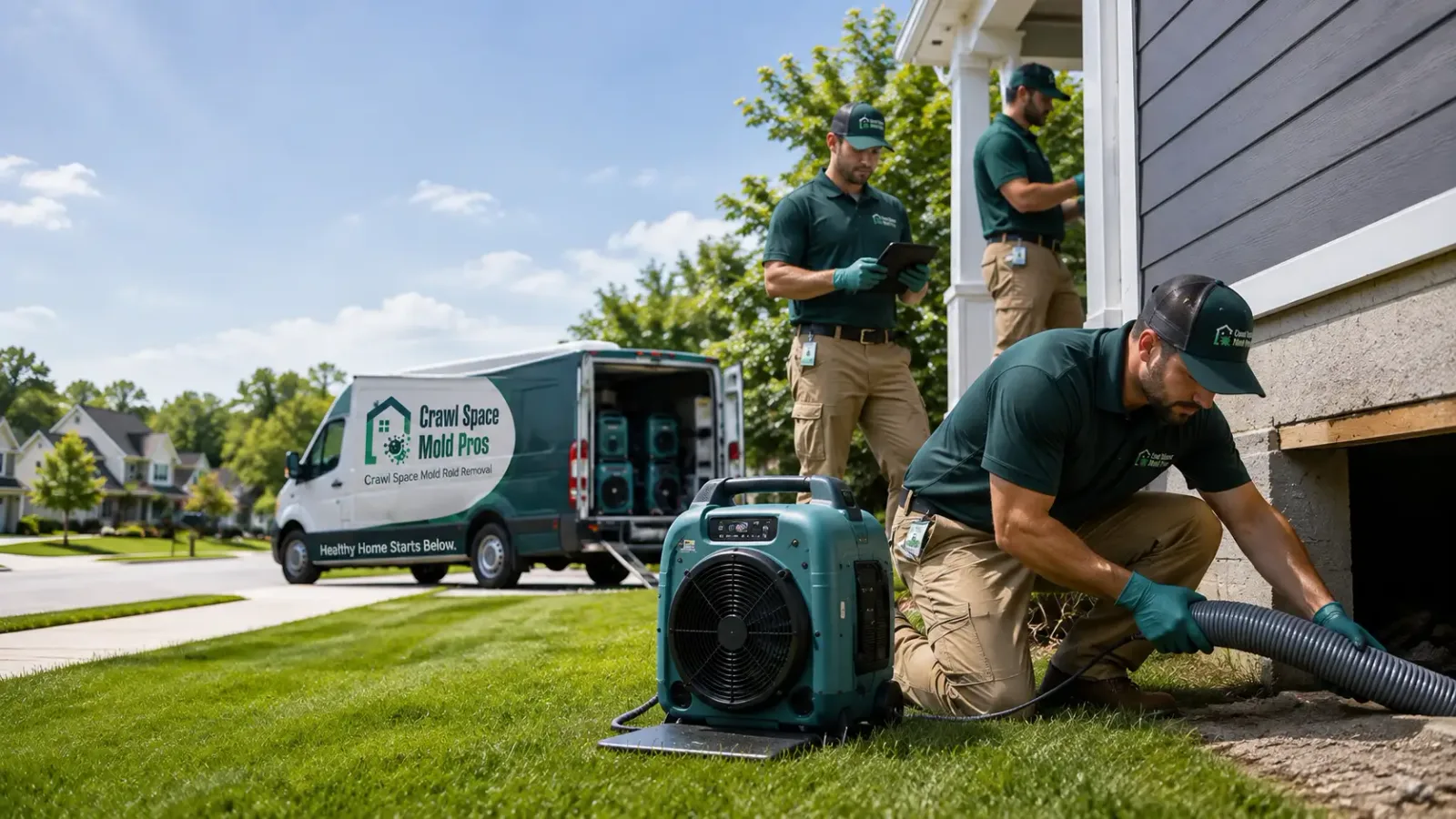 Crawl Space Mold Removal in Buchanan, NY